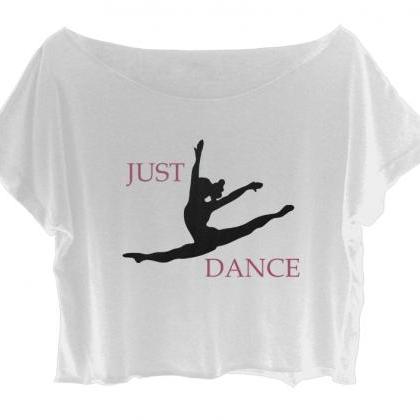 Just Dance Women's Crop Tee Ballet..